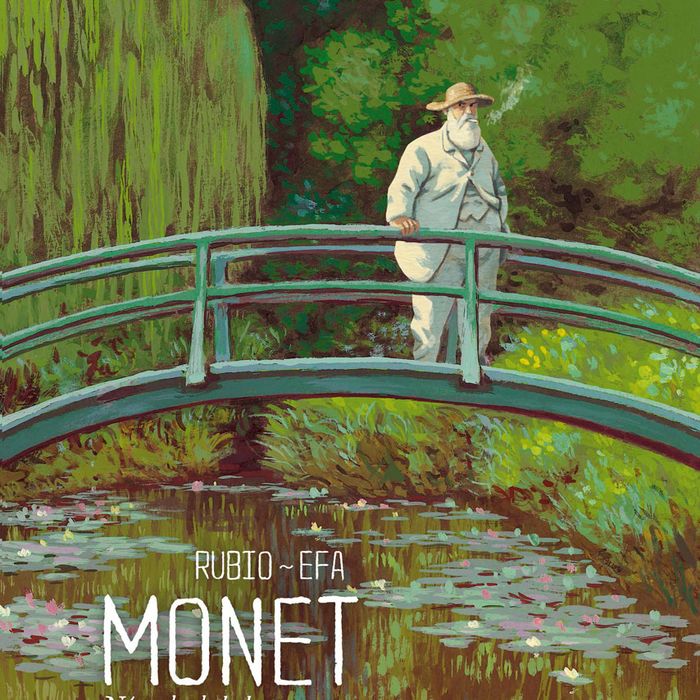 Monet. Nómada de la luz, de Rubio | portada del libro