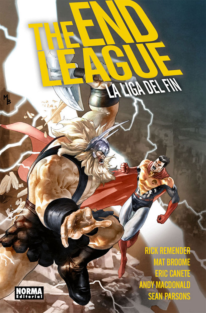 The End League (La liga del fin), de Broome, Mat | portada del libro