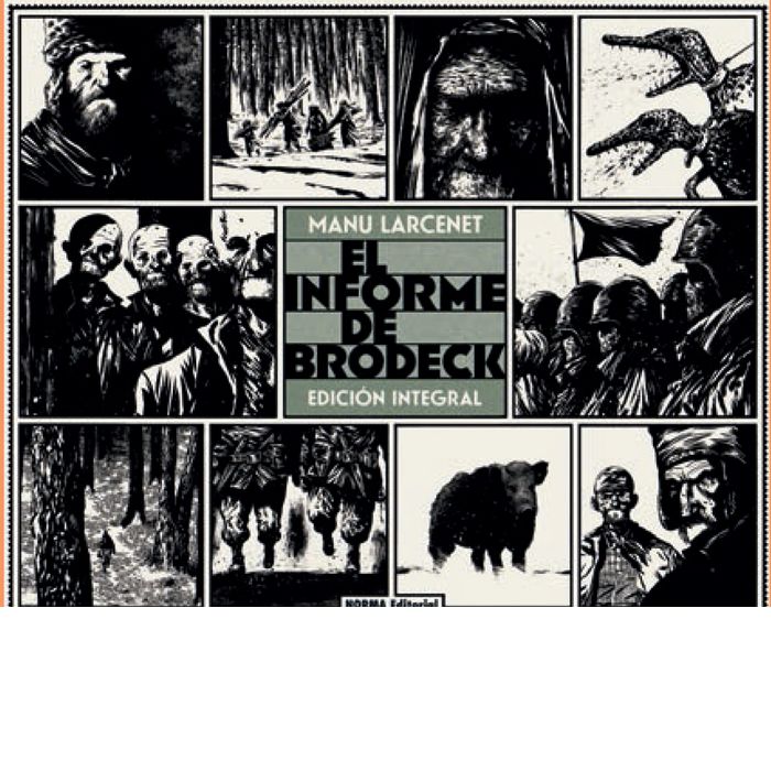 El informe de Brodeck, de Emmanuel Larcenetá(Manu Larcenet) | portada del libro