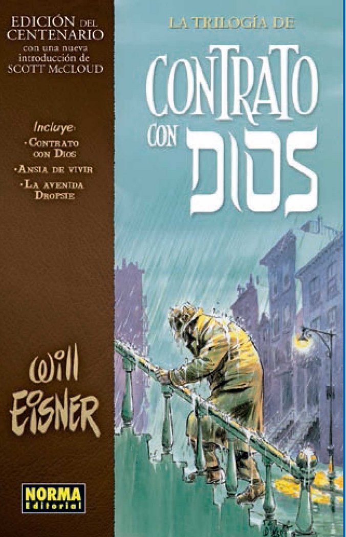 Contrato con Dios: La trilogía (Edición del centenario), de Eisner | portada del libro