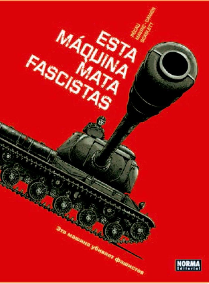 Esta máquina mata fascistas, de Mavric | portada del libro
