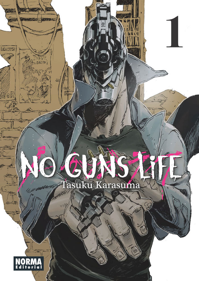 NO GUNS LIFE 1, de Karasuma | portada del libro
