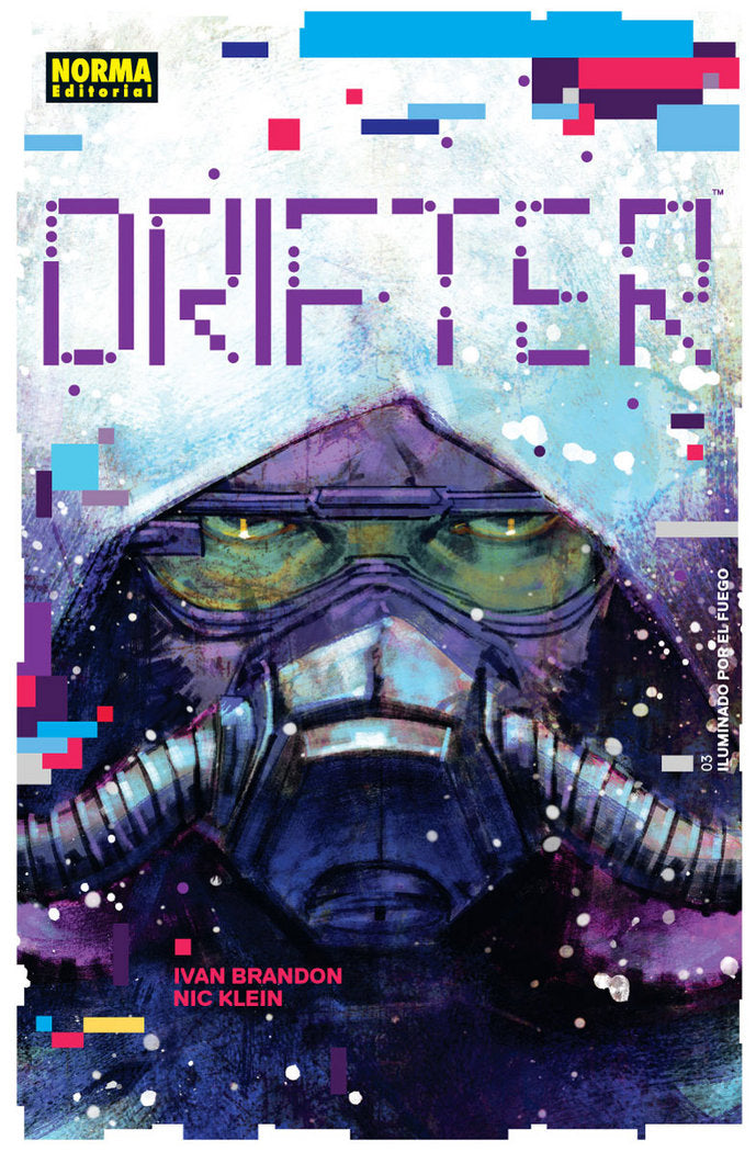 Drifter 3. Iluminado por el fuego, de Brandon | portada del libro