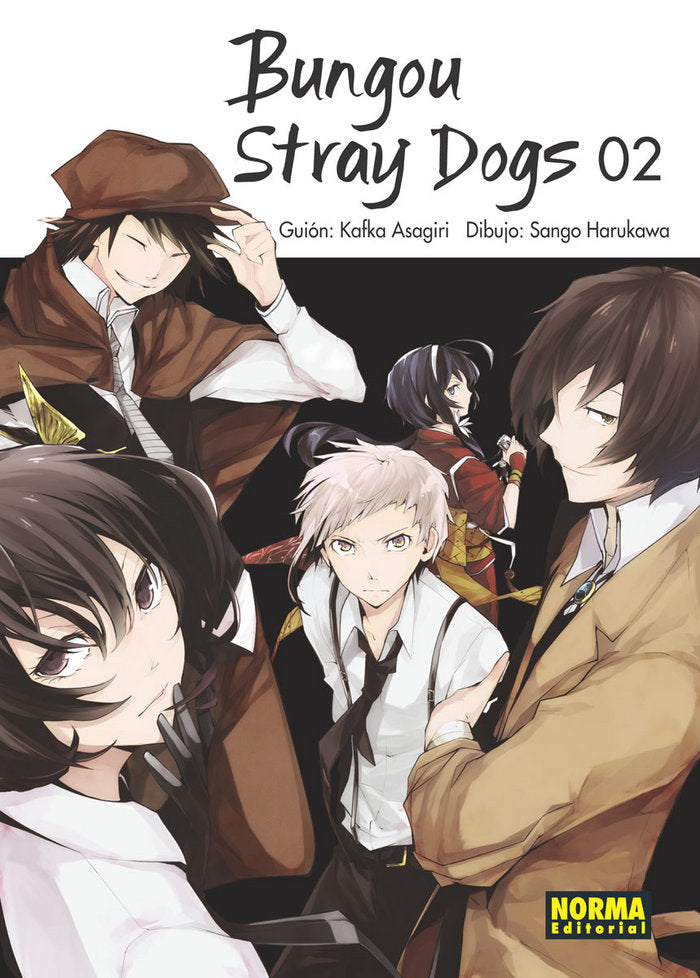 Bungou Stray Dogs 2, de Harukawa | portada del libro