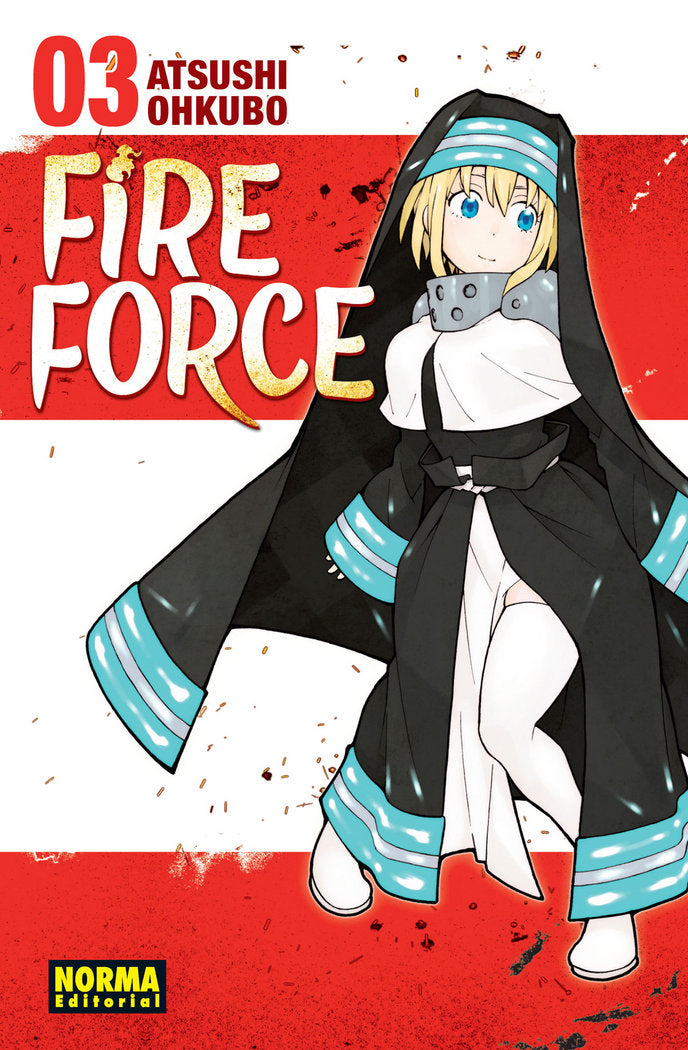 Fire Force 3, de Ohkubo | portada del libro