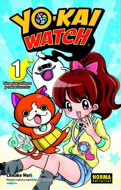 Yokai Watch: Días miauravillosos y emiaucionantes, de Mori | portada del libro