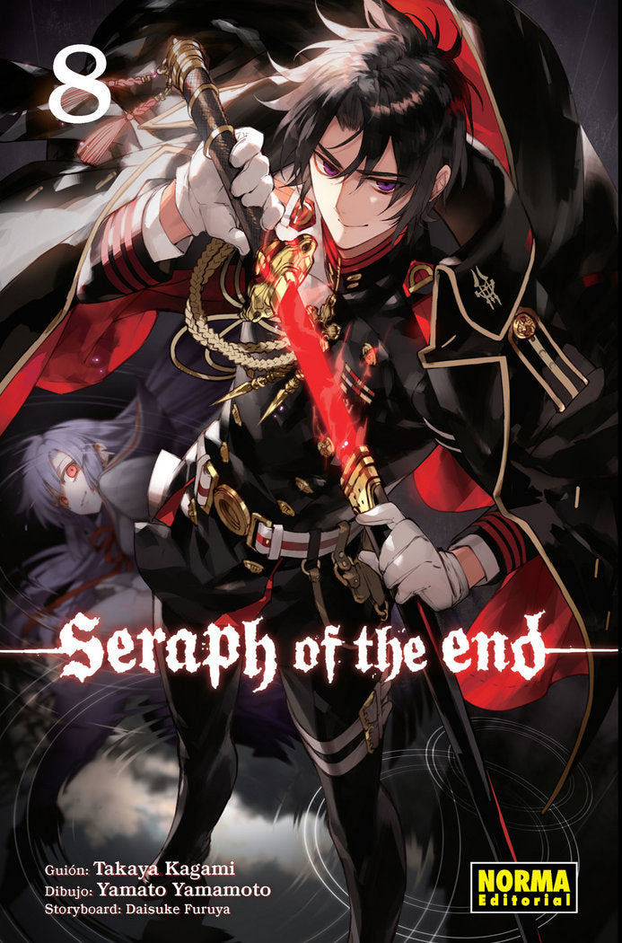 Seraph of the end 8, de Kagami | portada del libro