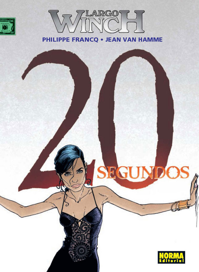 Largo Winch 20. 20 segundos, de Van Hamme, Francq | portada del libro