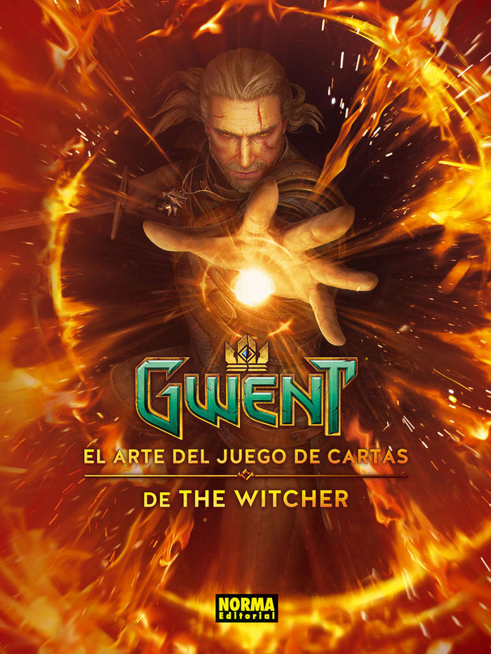 Gwent: El arte del juego de cartas de The Witcher, de Zdarsky | portada del libro