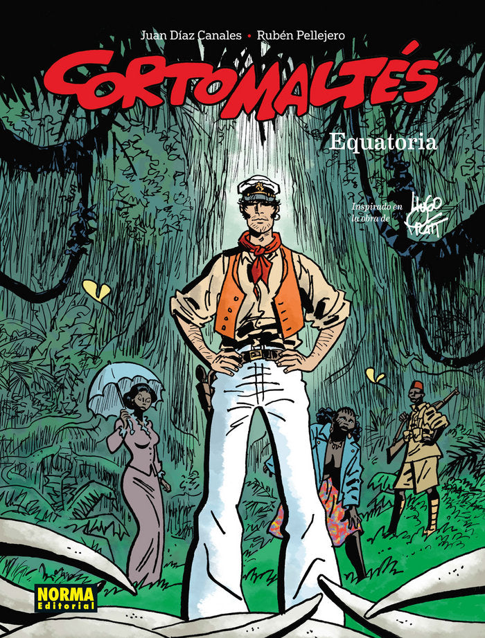Corto Maltés. Equatoria. Edición en castellano, de Pellejero | portada del libro