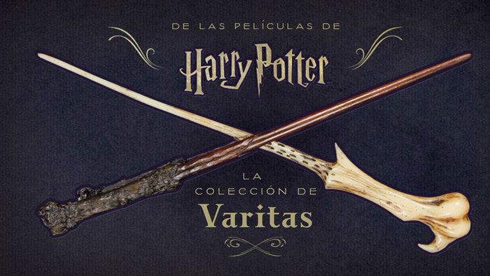 Harry Potter: la colección de varitas, de Peterson | portada del libro