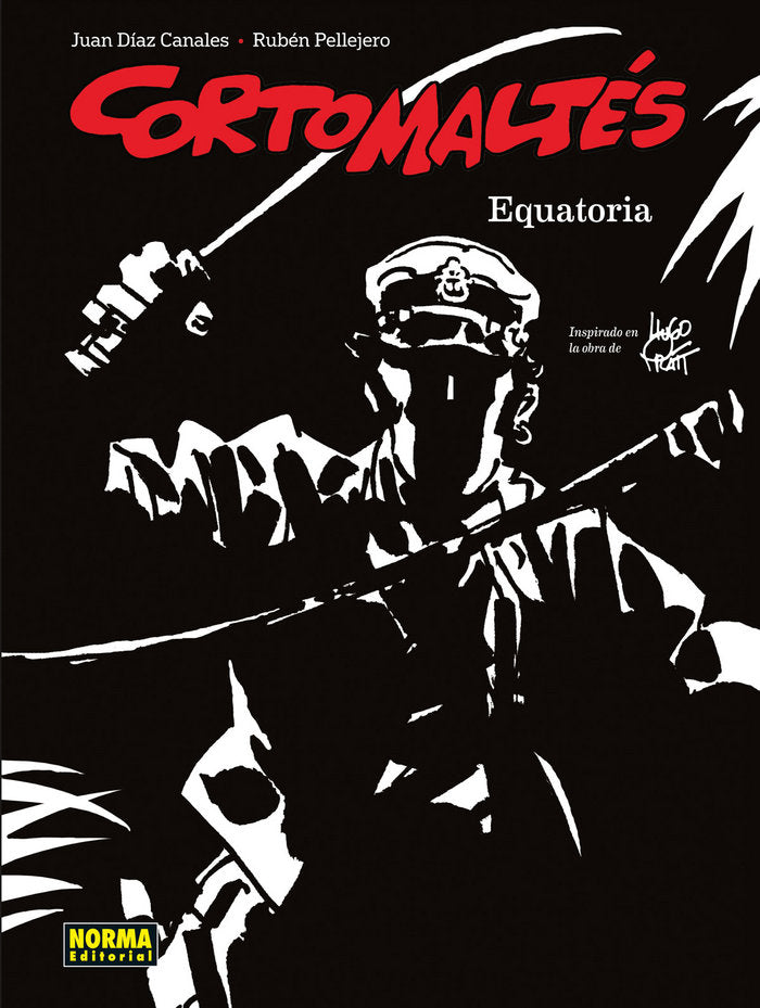 Corto Maltés. Equatoria. Edición blanco y negro, de Pellejero | portada del libro