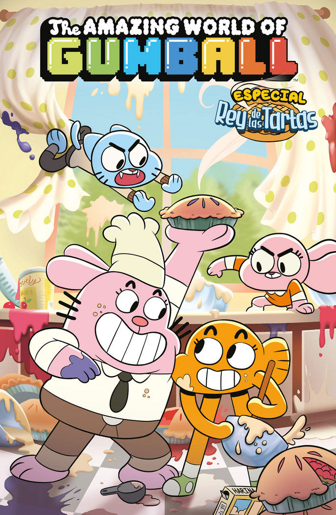 El asombroso mundo de Gumball 5. Especial rey de las tartas, de Brennan | portada del libro