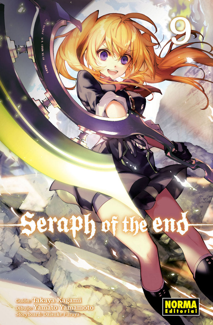 Seraph of the End 9, de Kagami | portada del libro
