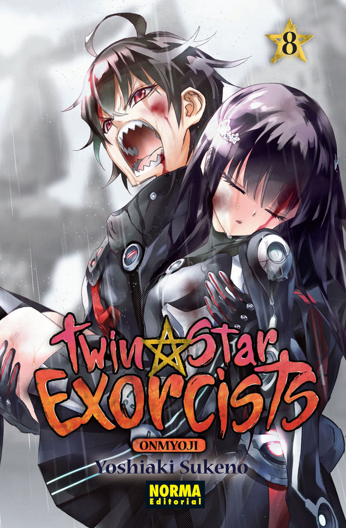 Twin Star Exorcist 8, de Sukeno | portada del libro
