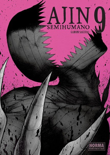 Ajin Semihumano 9, de Sakurai | portada del libro