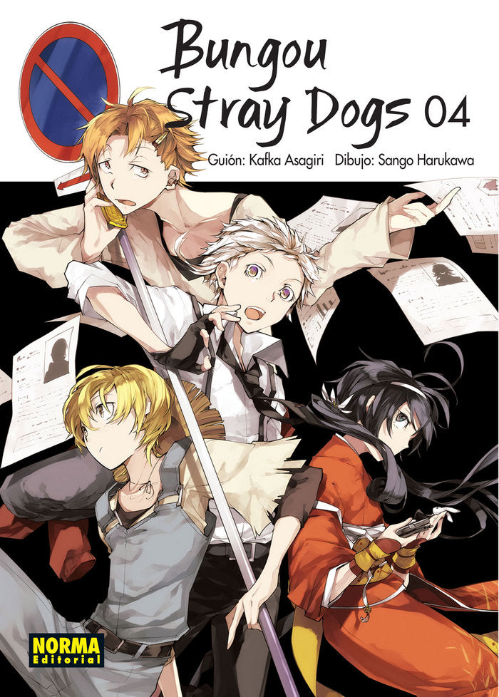 Bungou Stray Dogs 4, de Asagiri | portada del libro