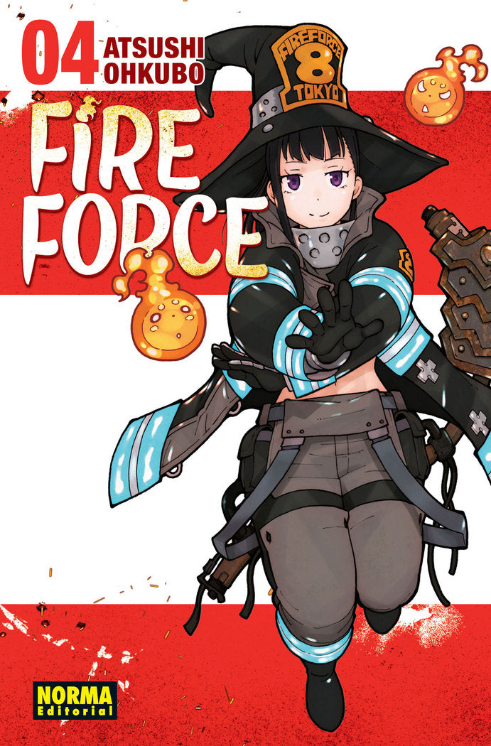Fire Force 4, de Ohkubo | portada del libro