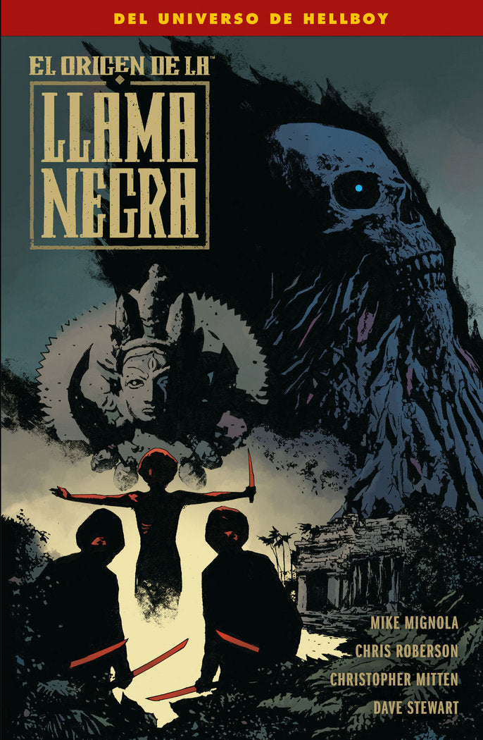El origen de la llama negra, de Mignola | portada del libro