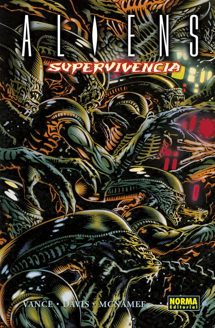 Aliens: supervivencia, de Vance | portada del libro