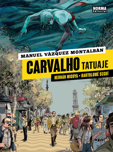Carvalho. Tatuaje, de Migoya | portada del libro