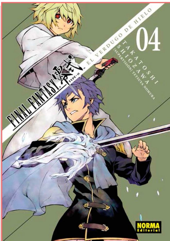 Final Fantasy Type 0- El verdugo de hielo 4, de Shiozawa | portada del libro