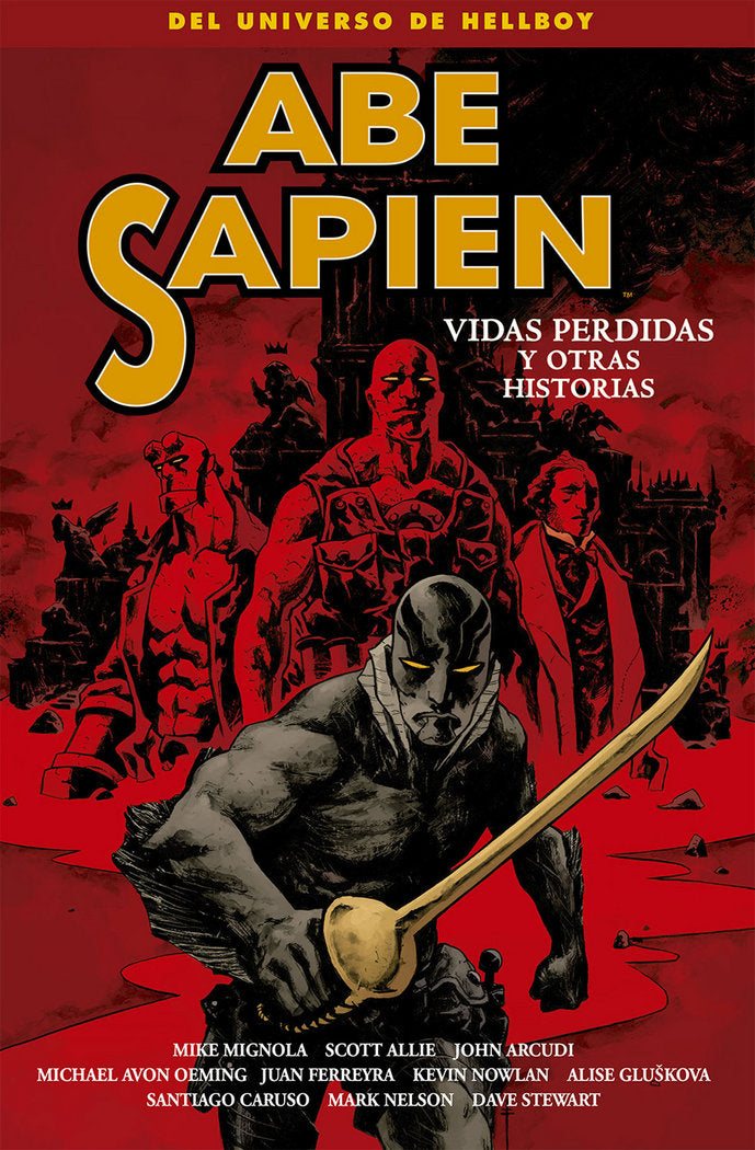 Abe Sapien 9. Vidas perdidas y otras historias, de Varios autores | portada del libro