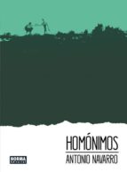 Homónimos, de Antonio Navarro | portada del libro