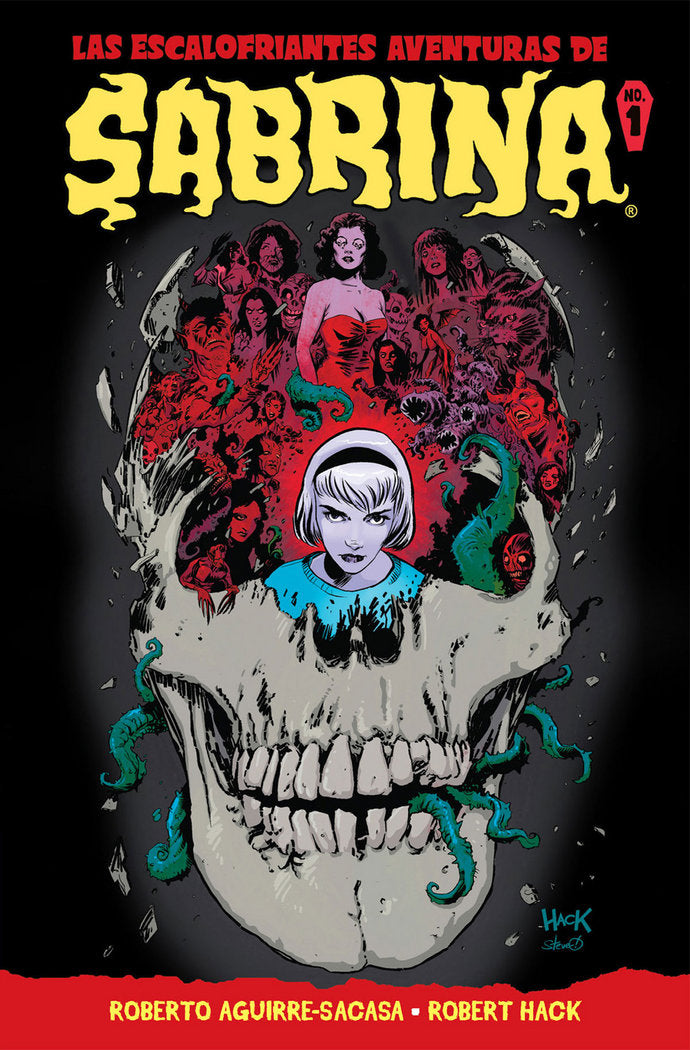 Las escalofriantes aventuras de Sabrina 1, de Aguirre-Sacasa | portada del libro