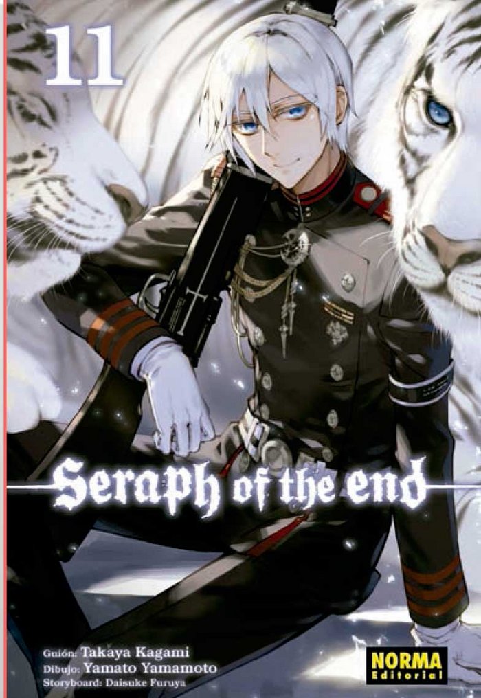 Seraph of the End 11, de Kagami | portada del libro