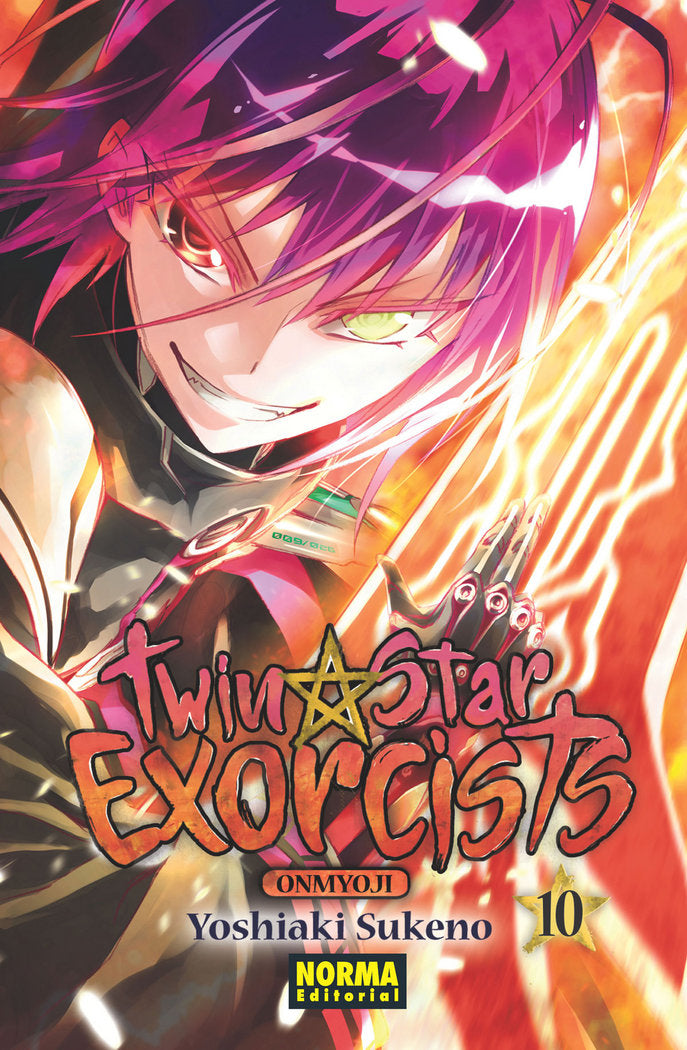 Twin Star Exorcist 10, de Sukeno | portada del libro
