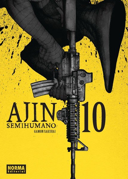 Ajin Semihumano 10, de Sakurai | portada del libro