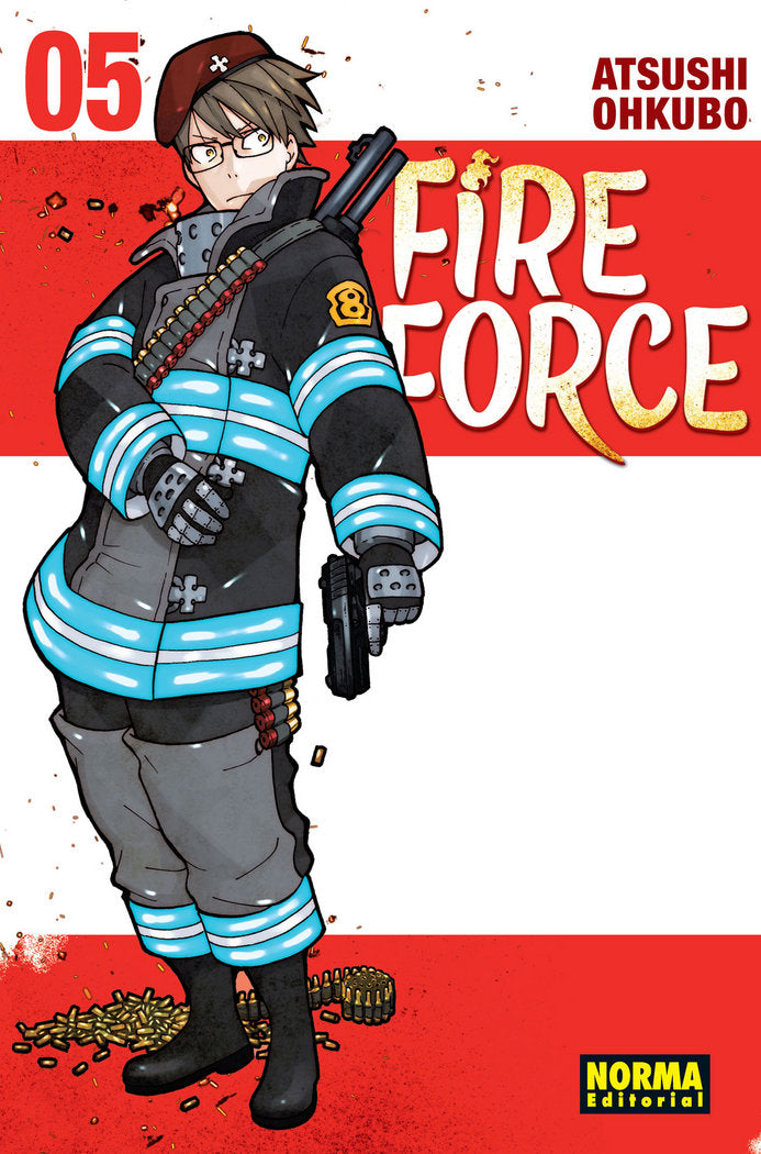 Fire Force 5, de Ohkubo | portada del libro
