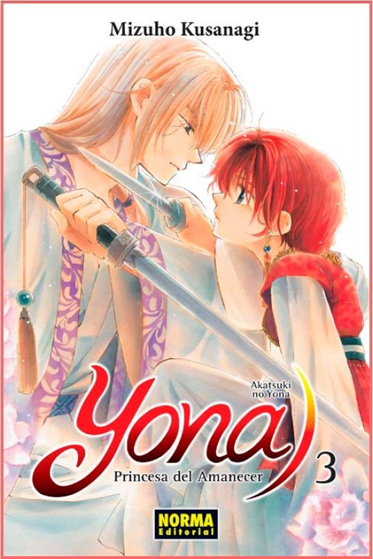 Yona, princesa del amanecer 3, de Kusanagi | portada del libro