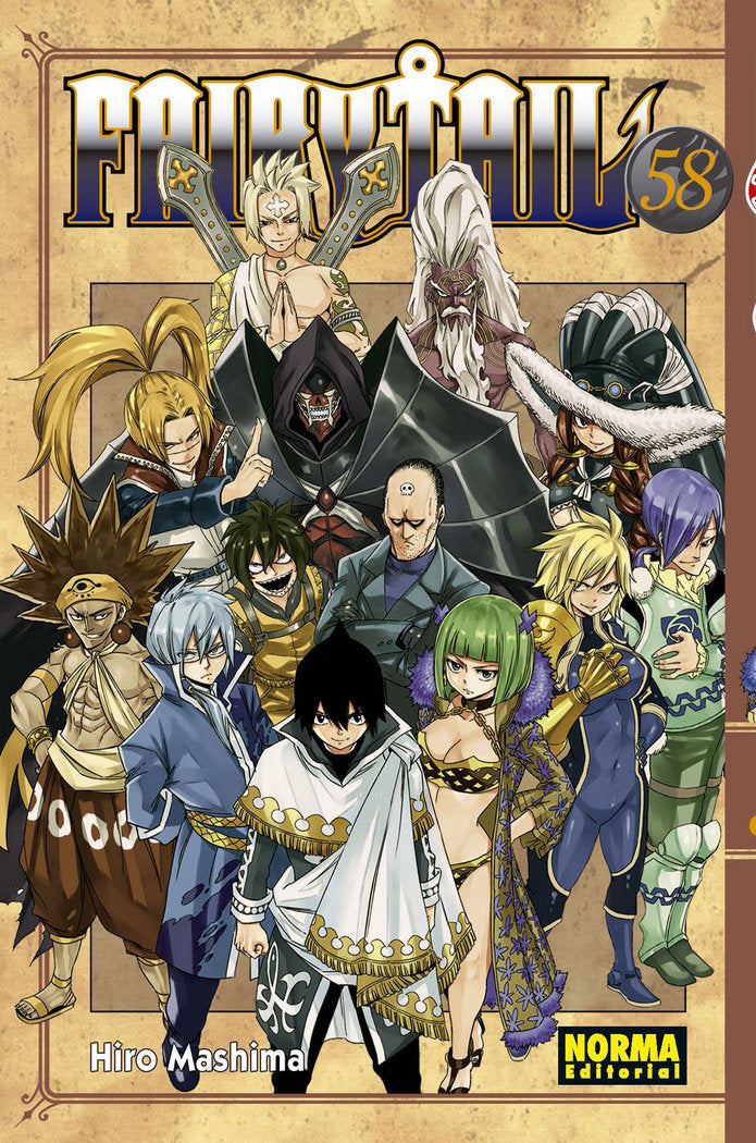 Fairy Tail 58, de Mashima | portada del libro