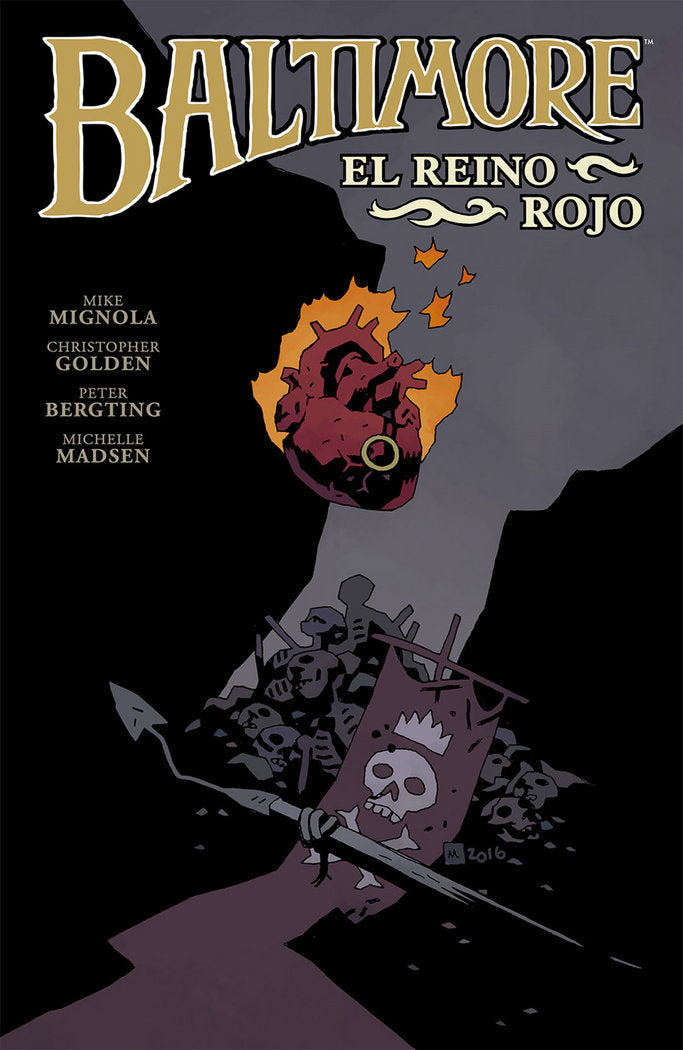 Baltimore 8. El reino rojo, de Mignola, Mike | portada del libro