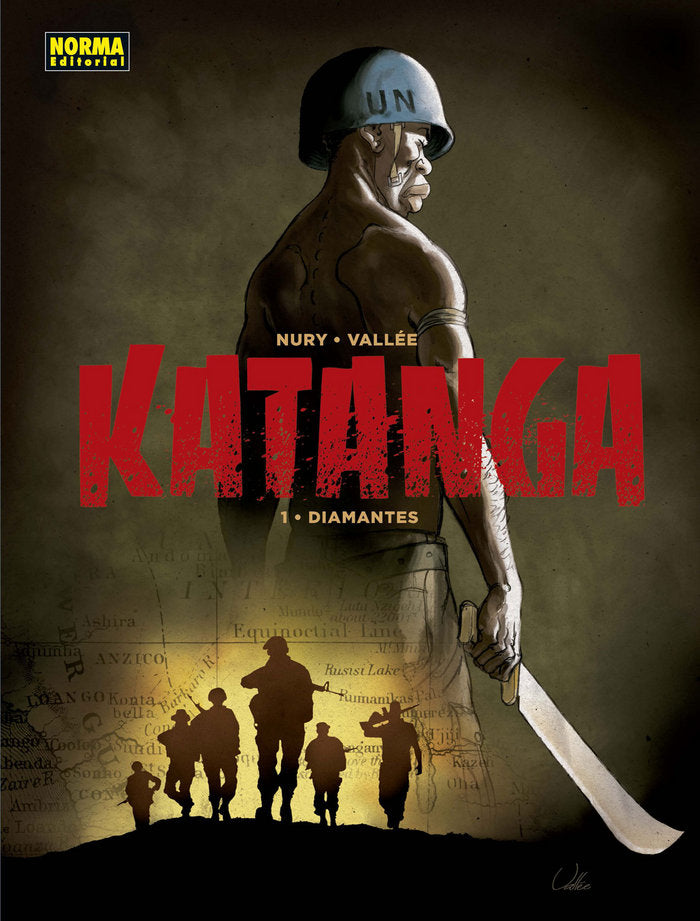 Katanga 1. Diamantes, de Nury#Vallée | portada del libro