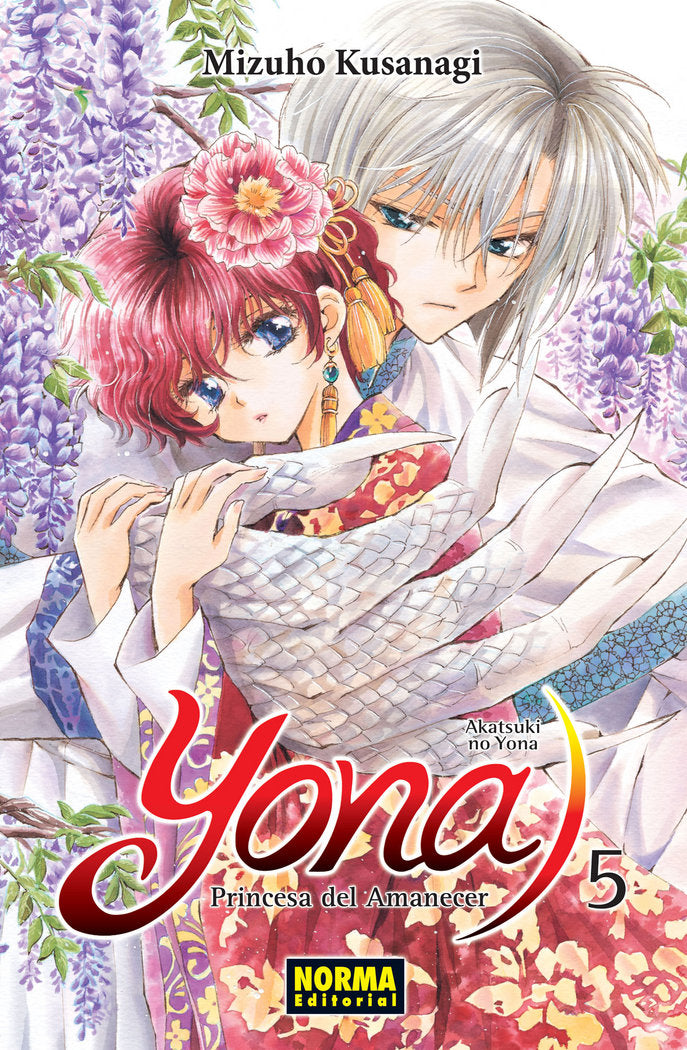 Yona, princesa del amanecer 5, de Kusanagi | portada del libro