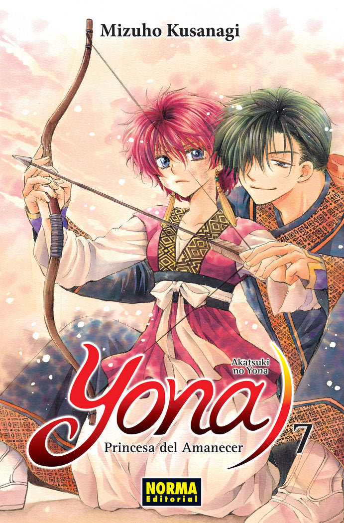 Yona, princesa del amanecer 7, de Kusanagi | portada del libro
