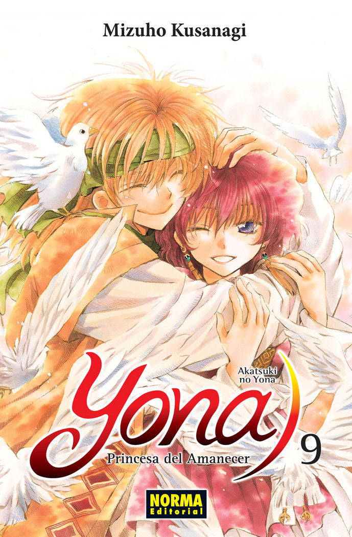 Yona, princesa del Amanecer 9, de Kusanagi | portada del libro