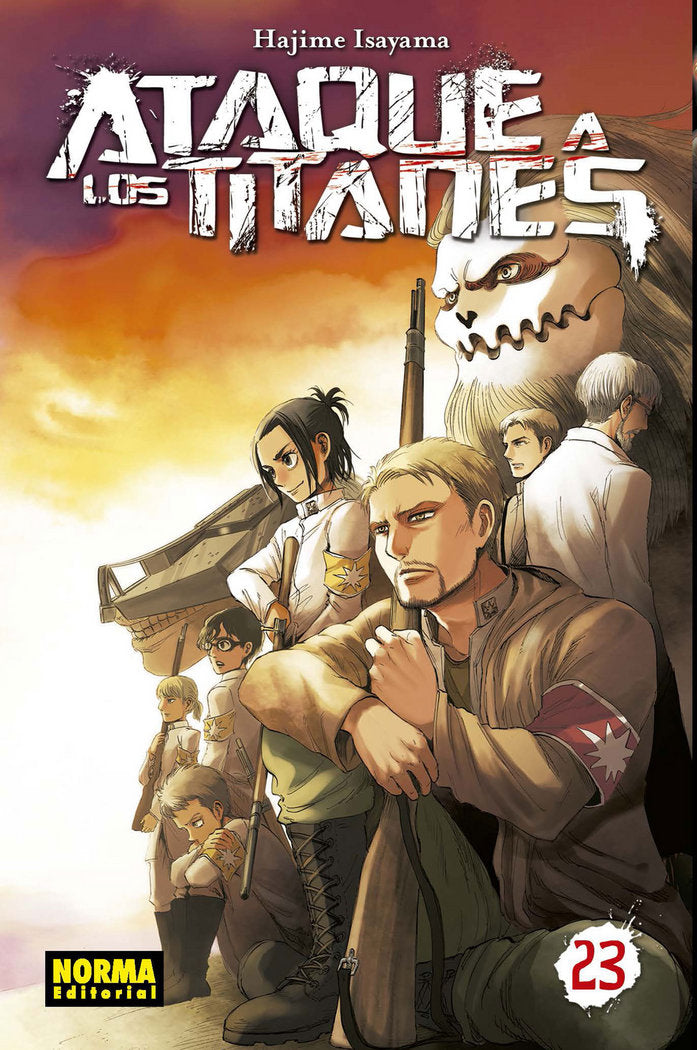 Ataque a los titanes 23, de Isayama, Hajime | portada del libro