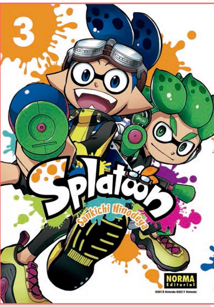 Splatoon 3, de Hinodeya | portada del libro