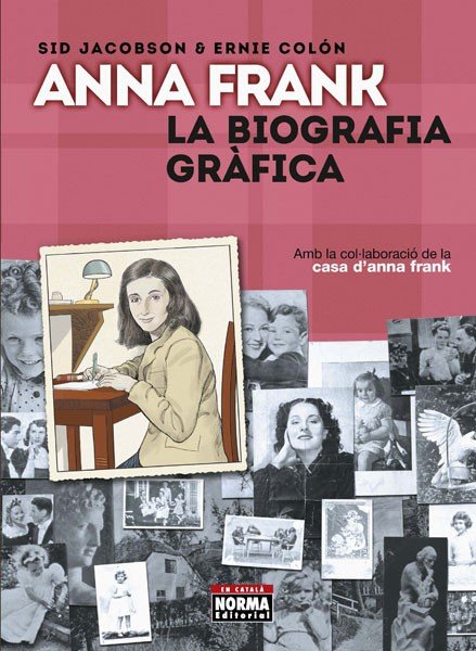 Anna Frank, la biografia gràfica, de Jacobson | portada del libro