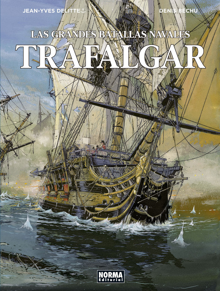 Las grandes batallas navales 1. Trafalgar, de Delitte | portada del libro