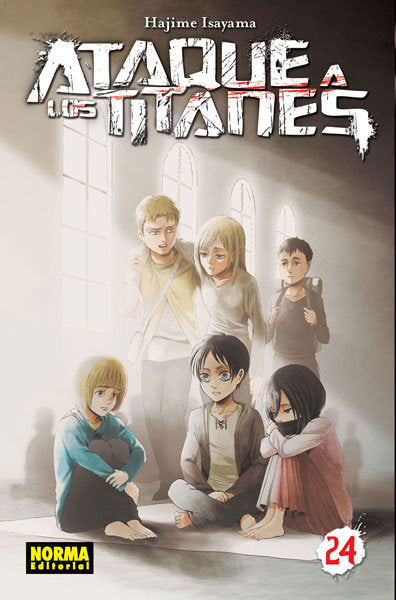 Ataque a los titanes 24, de Isayama, Hajime | portada del libro