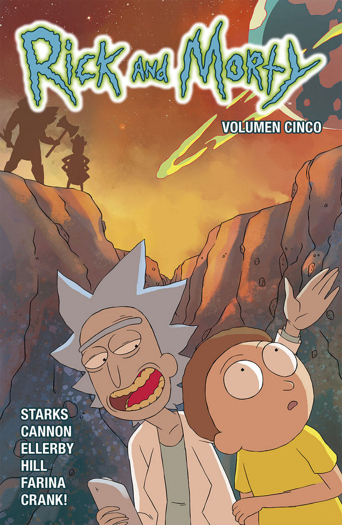 Rick y Morty 5, de Starks | portada del libro