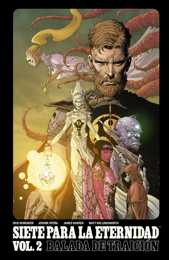 Siete para la eternidad 2. Balada de Traición, de Remender | portada del libro