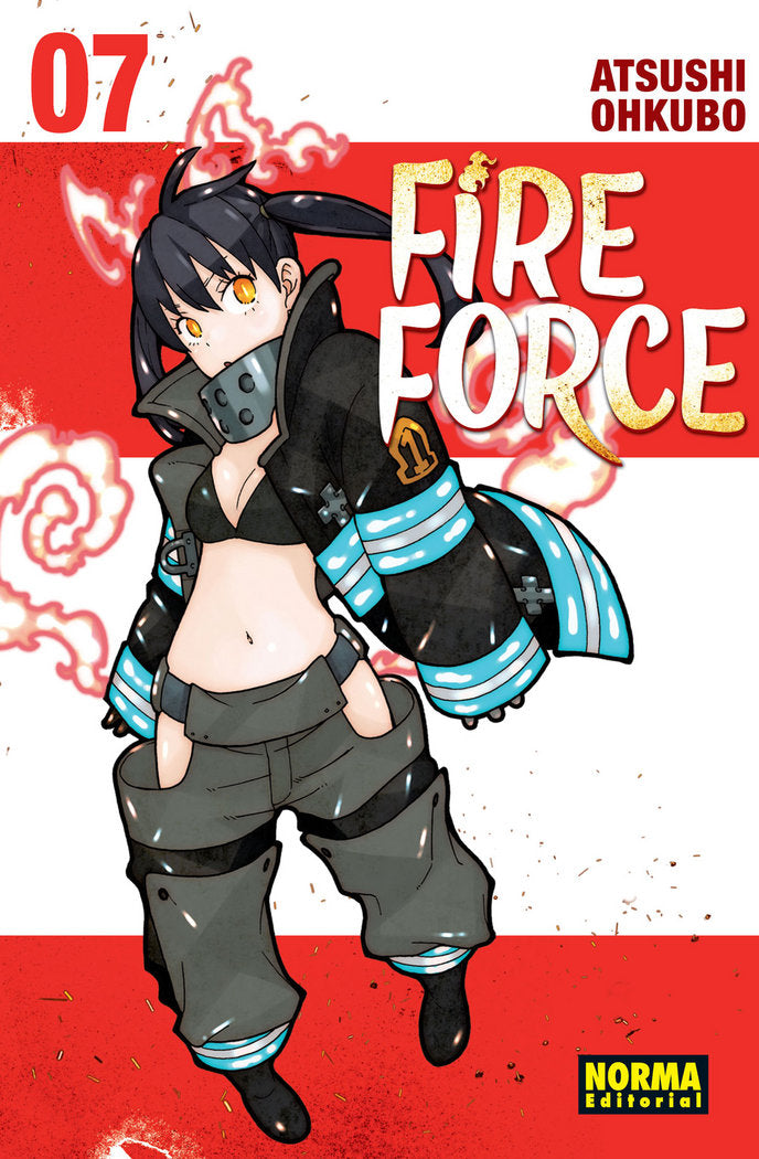 Fire Force 7, de Ohkubo | portada del libro