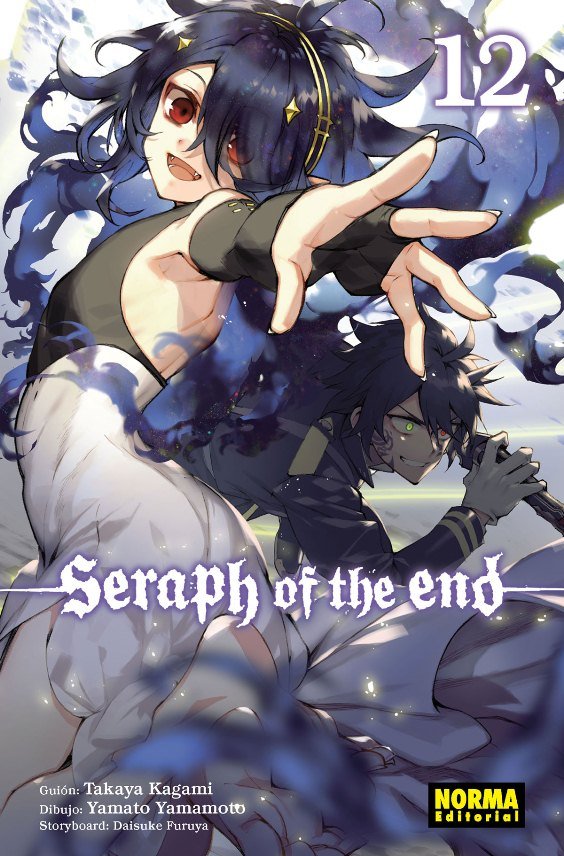 Seraph of the End 12, de Kagami | portada del libro