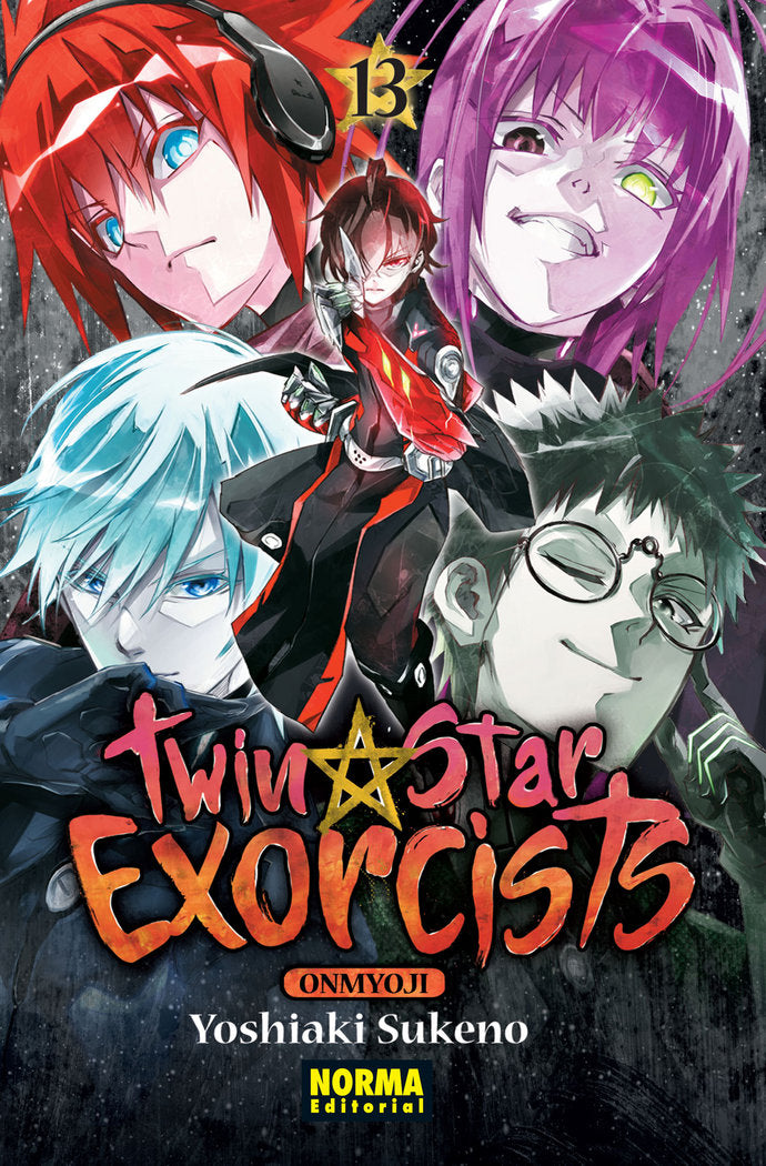 Twin Star Exorcist 13, de Sukeno | portada del libro